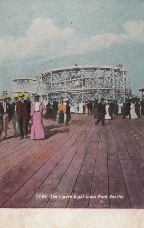 Figure Eight Roller Coaster