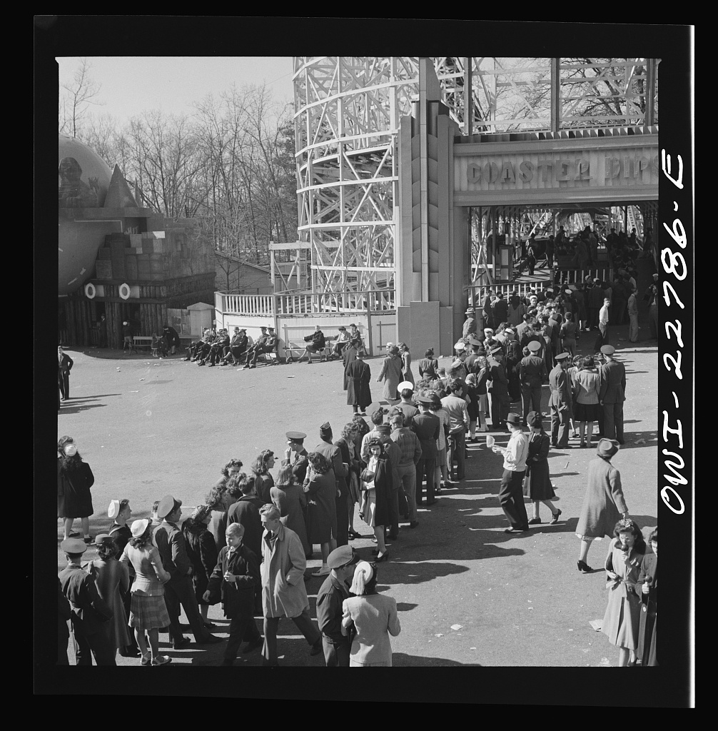 White City's original roller coaster